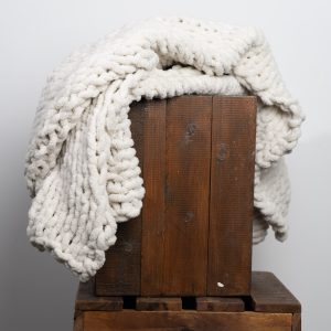 Chunky Crocheted Throw